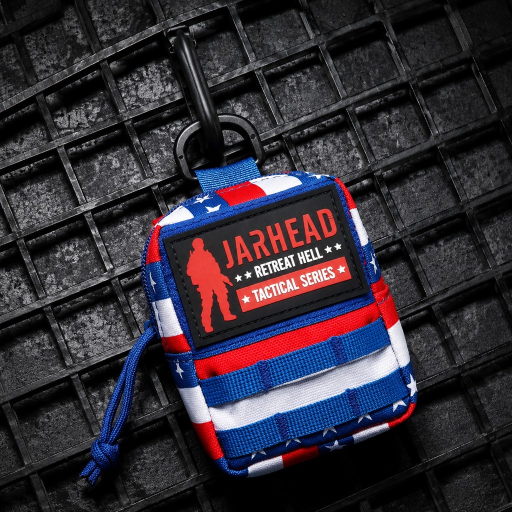 Edc Carry Kit - Tas Mini MOLLE untuk Aktivitas Luar