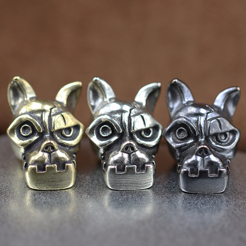 Edc Carry Kit - Manik-manik Kepala Bulldog dari Kuningan, Aksesoris