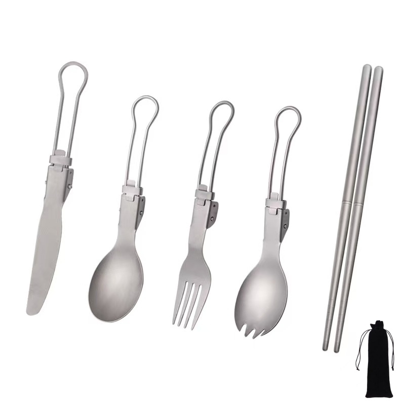 Set Peralatan Makan Lipat Tita - Edc Everyday Carry Knives ulasan dan harga